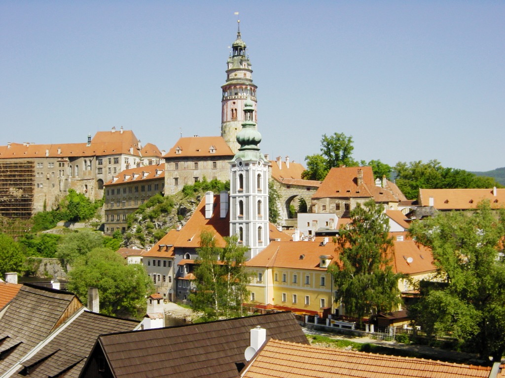 Český Krumlov, South Bohemia jigsaw puzzle in Castles puzzles on TheJigsawPuzzles.com