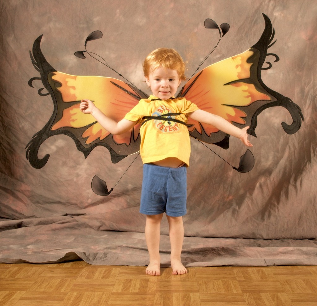 Butterfly Boy jigsaw puzzle in People puzzles on TheJigsawPuzzles.com