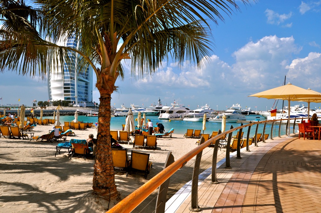 Jumerirah Beach Resort, Dubai jigsaw puzzle in Great Sightings puzzles on TheJigsawPuzzles.com