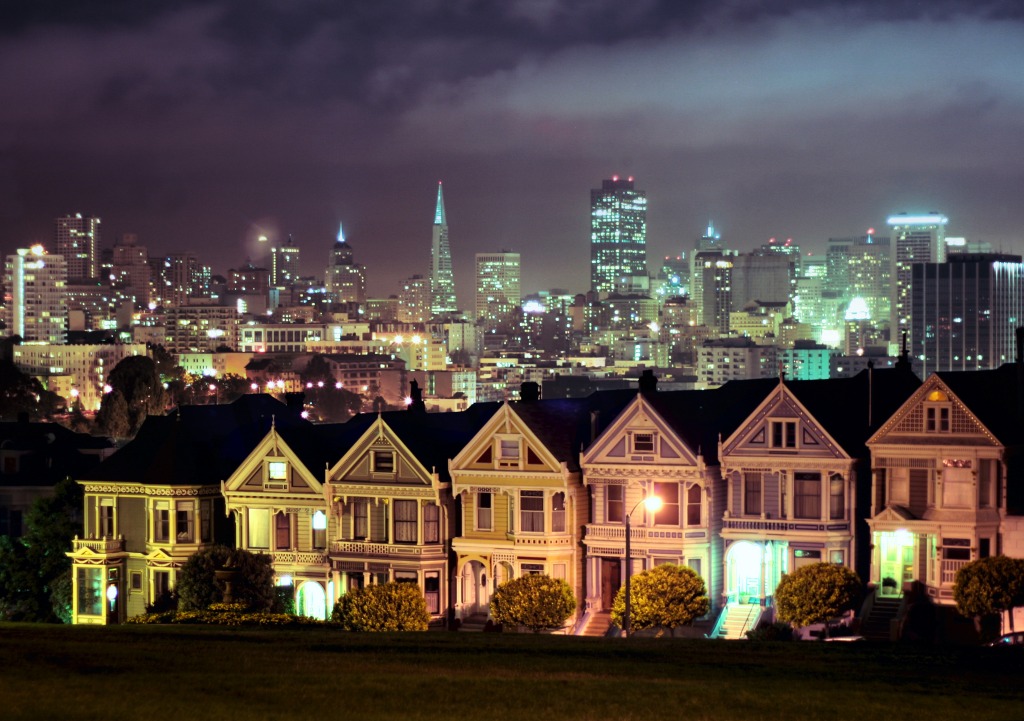 Painted Ladies jigsaw puzzle in Street View puzzles on TheJigsawPuzzles.com