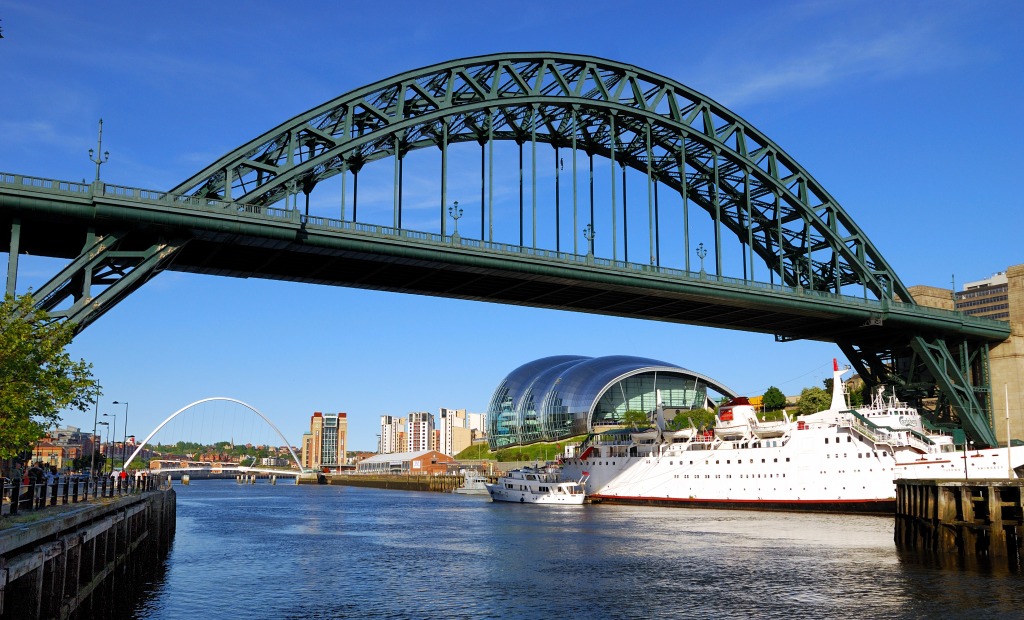 Tyne Bridge, Newcastle upon Tyne, England jigsaw puzzle in Bridges puzzles on TheJigsawPuzzles.com