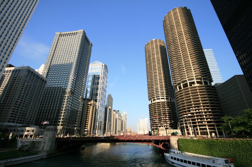 Chicago River jigsaw puzzle in Street View puzzles on TheJigsawPuzzles.com