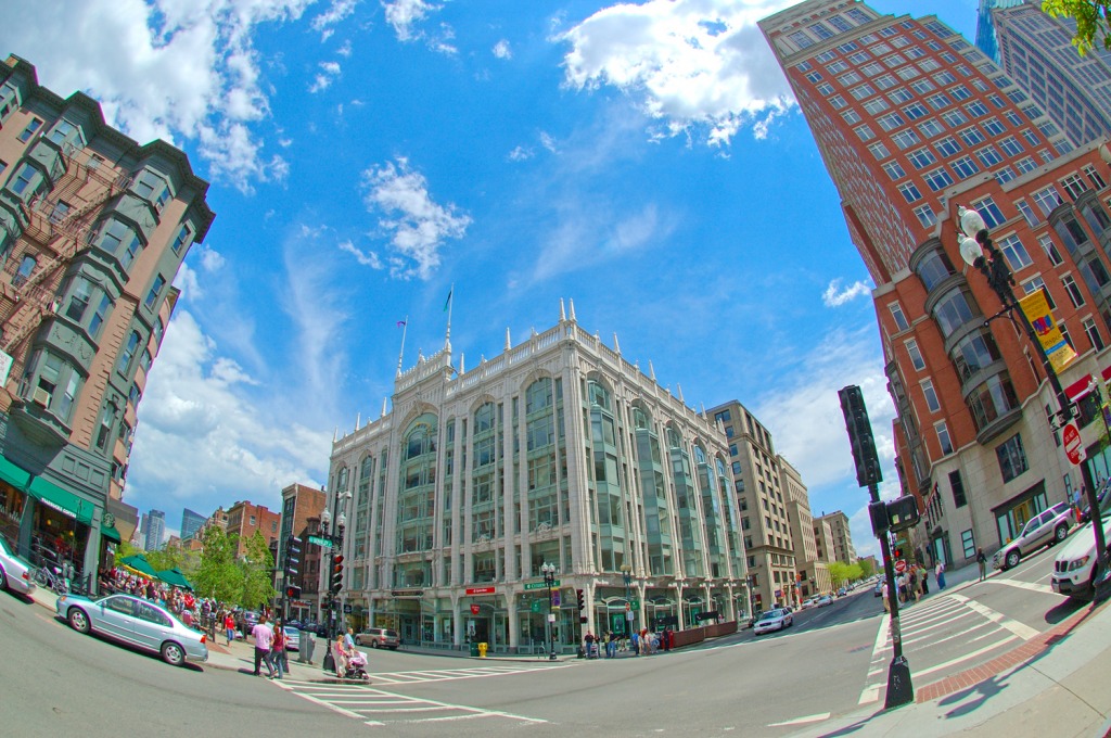 Boylston Street, Boston jigsaw puzzle in Street View puzzles on TheJigsawPuzzles.com