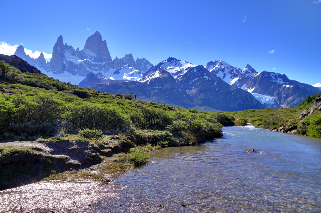 Los Glaciares National Park, Argentina jigsaw puzzle in Puzzle of the Day puzzles on TheJigsawPuzzles.com