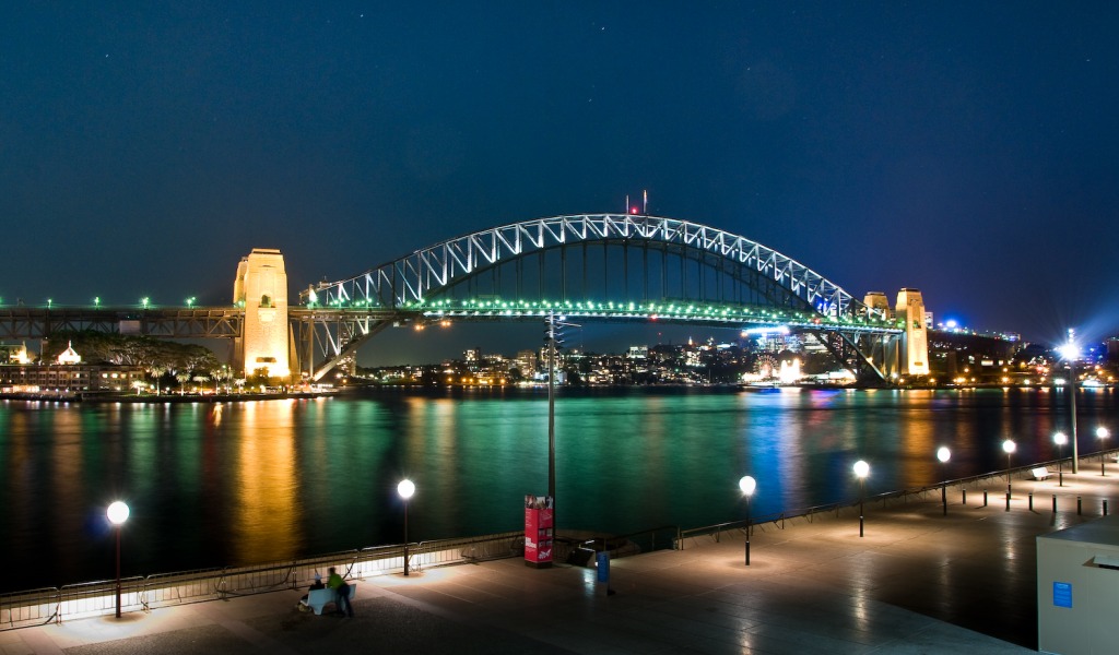 Sydney Harbour Bridge, Australia jigsaw puzzle in Bridges puzzles on TheJigsawPuzzles.com