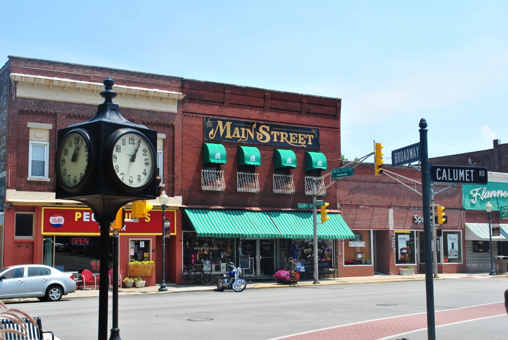 Downtown Chesterton, Indiana jigsaw puzzle in Street View puzzles on TheJigsawPuzzles.com