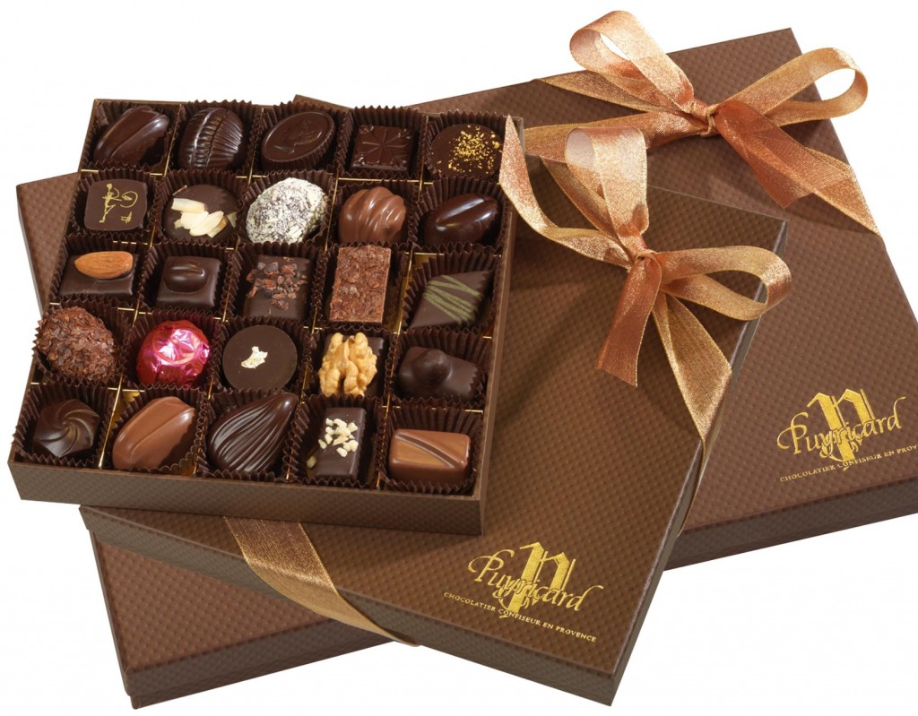 Box of Chocolates jigsaw puzzle in Food & Bakery puzzles on TheJigsawPuzzles.com