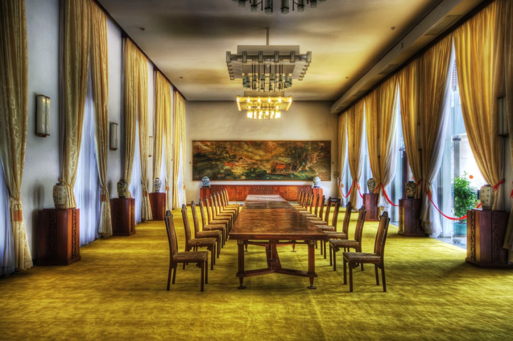 An Old Meeting Room jigsaw puzzle in Puzzle of the Day puzzles on TheJigsawPuzzles.com