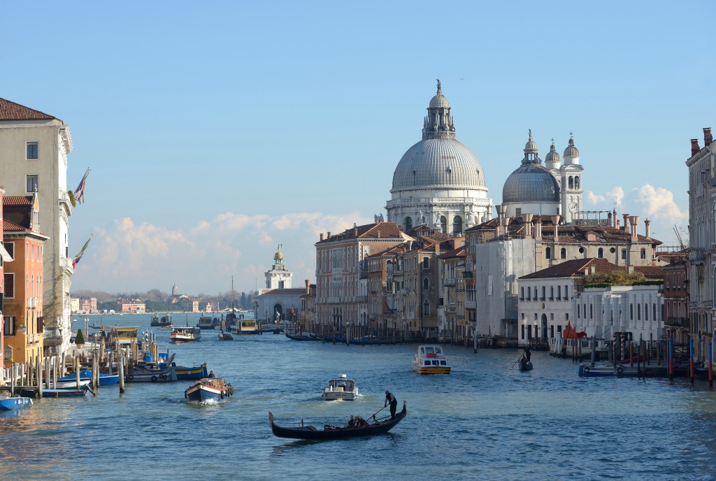 The Grand Canal in Venice jigsaw puzzle in Street View puzzles on TheJigsawPuzzles.com