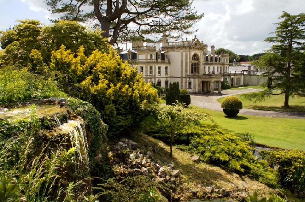 Dyffryn Rock Garden, Wales, UK jigsaw puzzle in Waterfalls puzzles on TheJigsawPuzzles.com