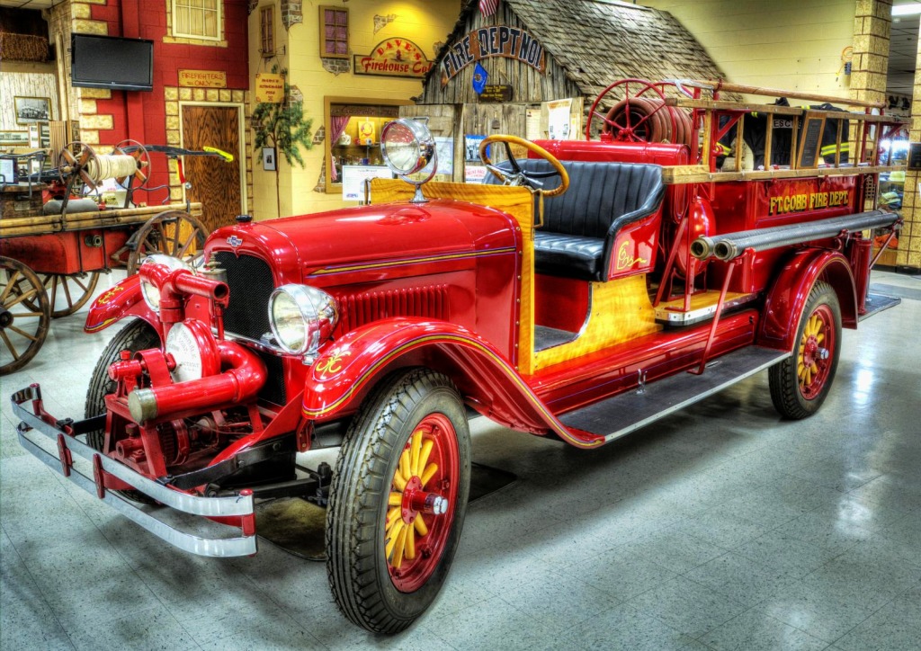 Ft Cobb Fire Department jigsaw puzzle in Cars & Bikes puzzles on TheJigsawPuzzles.com