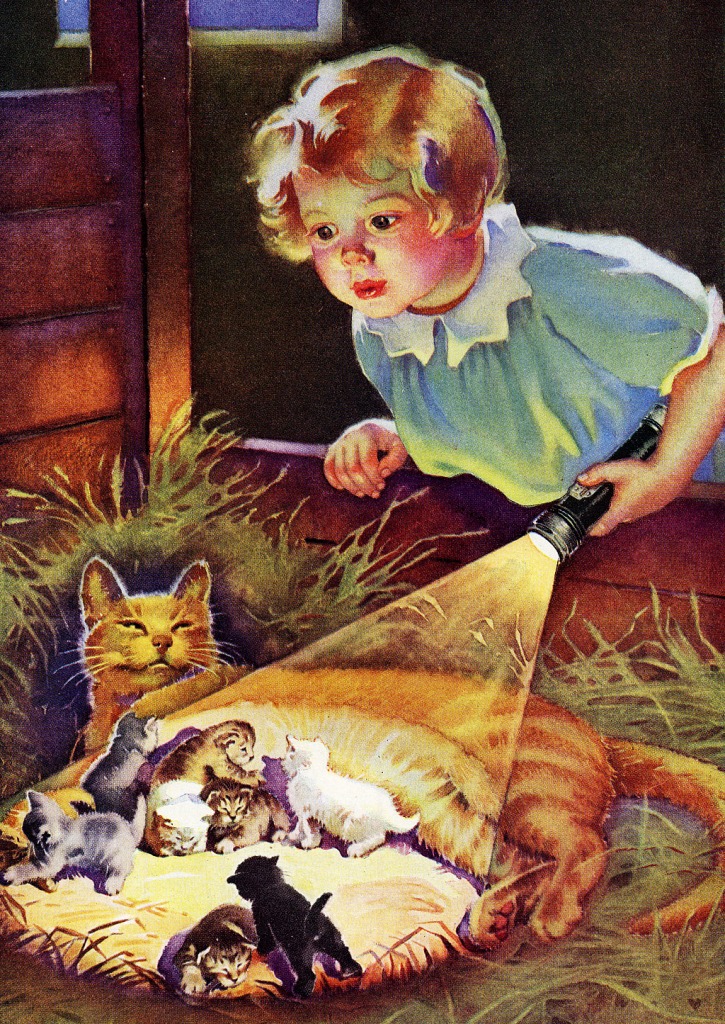 From the 1933 Country Gentleman Magazine jigsaw puzzle in Animals puzzles on TheJigsawPuzzles.com