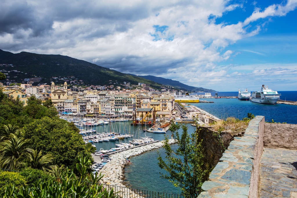 Bastia, Corsica, France jigsaw puzzle in Great Sightings puzzles on TheJigsawPuzzles.com