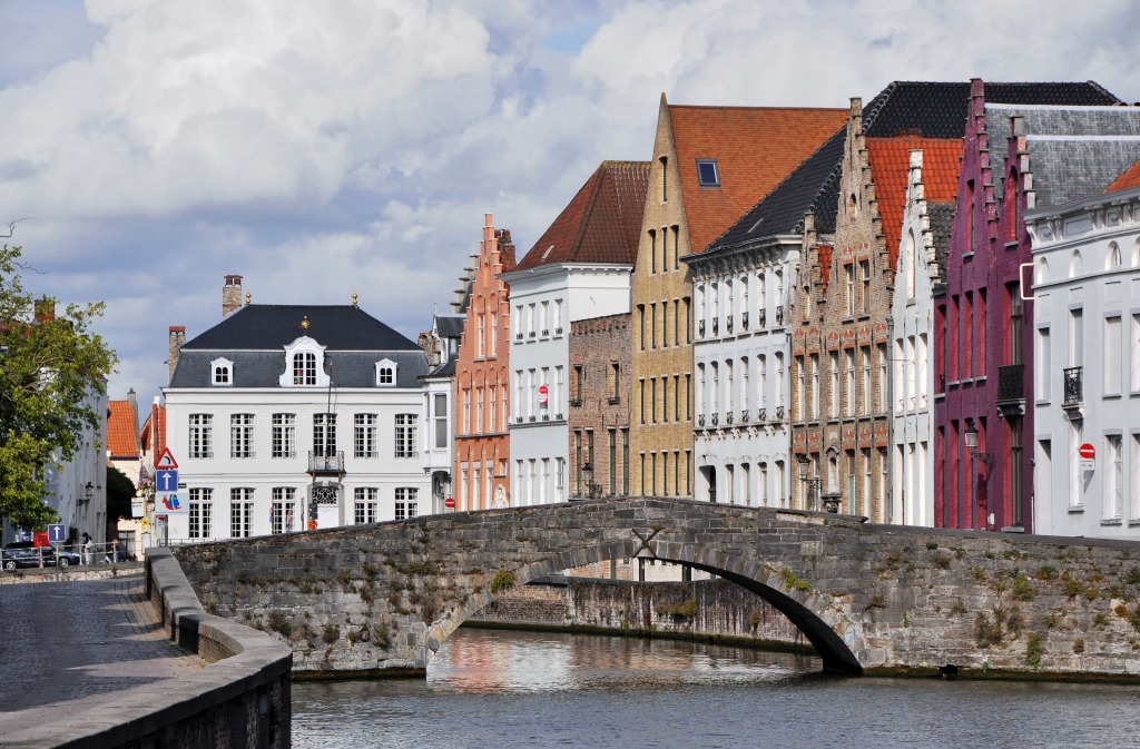 King's Bridge, Bruges, Belgium jigsaw puzzle in Bridges puzzles on TheJigsawPuzzles.com