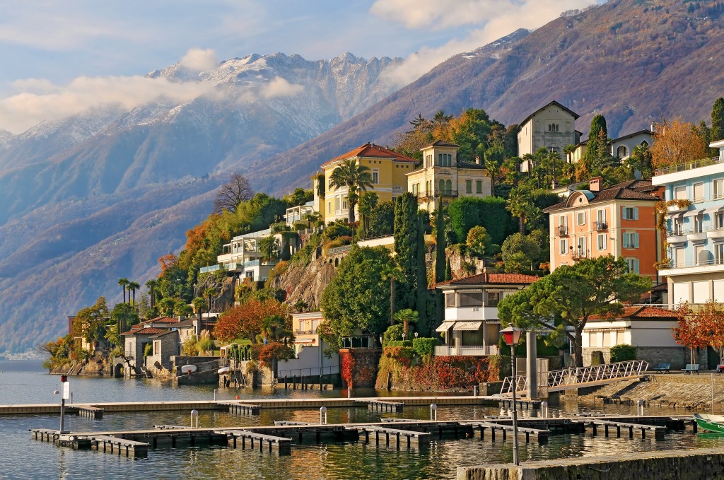 Ascona, Switzerland jigsaw puzzle in Great Sightings puzzles on TheJigsawPuzzles.com