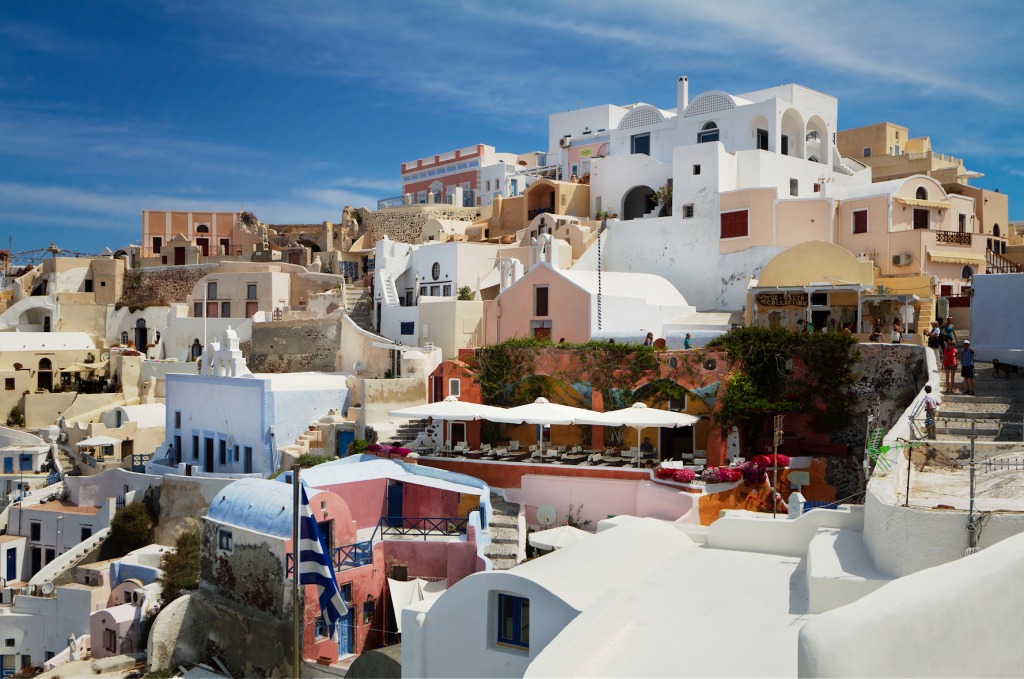 Santorini, Greece jigsaw puzzle in Street View puzzles on TheJigsawPuzzles.com