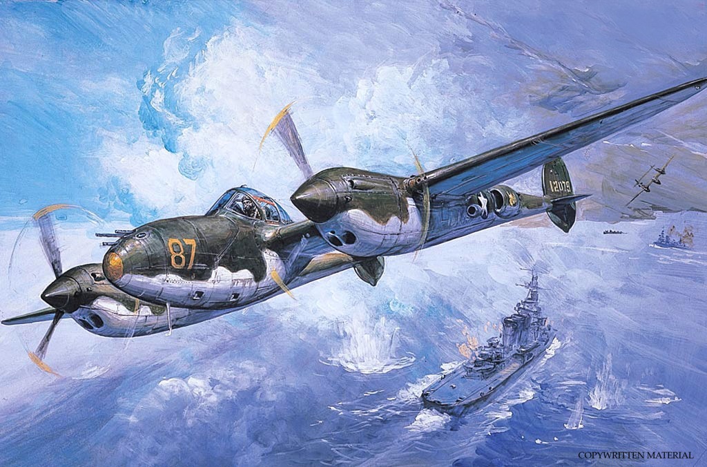 Lockheed P-38 Lightning jigsaw puzzle in Aviation puzzles on TheJigsawPuzzles.com