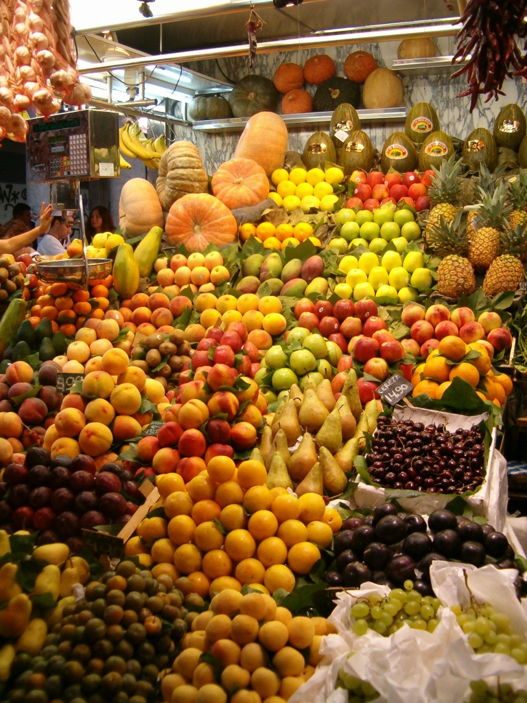 Mercado de Barcelona jigsaw puzzle in Fruits & Veggies puzzles on TheJigsawPuzzles.com