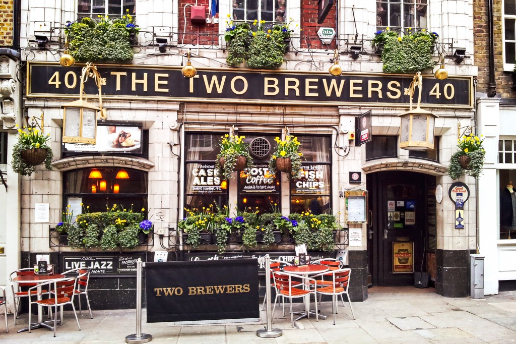 The Two Brewers Pub, London jigsaw puzzle in Puzzle of the Day puzzles on TheJigsawPuzzles.com