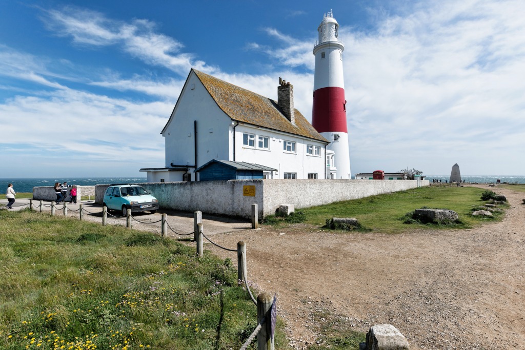 Portland Bill Lighthouse, Dorset, England jigsaw puzzle in Great Sightings puzzles on TheJigsawPuzzles.com