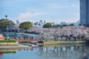 Okawa River, Osaka, Japan