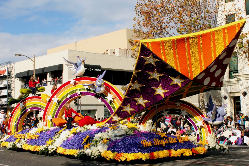 Rose Parade, Pasadena, California jigsaw puzzle in Flowers puzzles on TheJigsawPuzzles.com