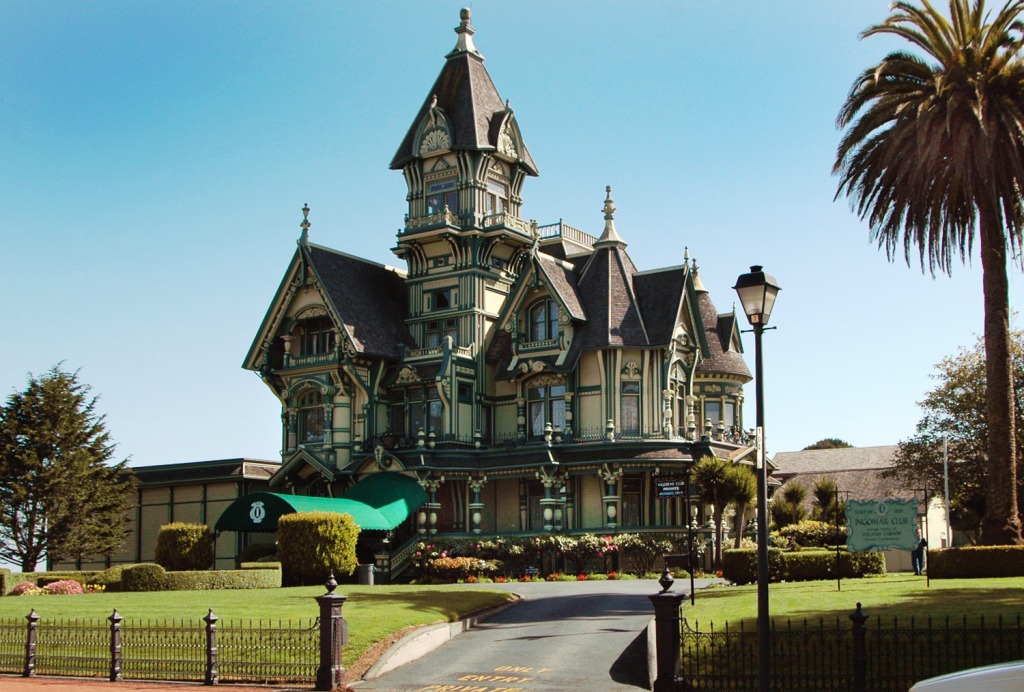 Carson Mansion, Eureka California jigsaw puzzle in Street View puzzles on TheJigsawPuzzles.com
