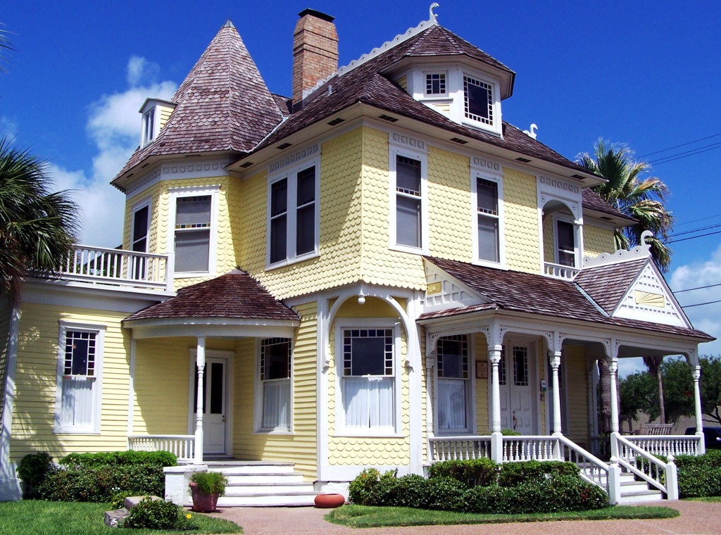 The Hoopes-Smith House, Rockport, Texas jigsaw puzzle in Street View puzzles on TheJigsawPuzzles.com