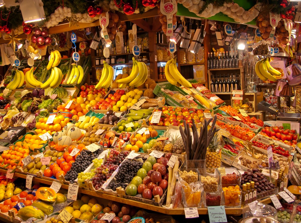 Stuttgart Farmer's Market jigsaw puzzle in Fruits & Veggies puzzles on TheJigsawPuzzles.com