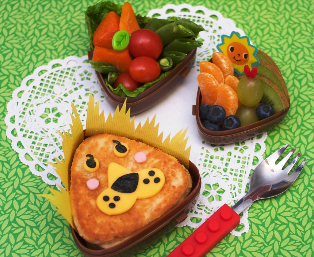 Lioness Bento jigsaw puzzle in Food & Bakery puzzles on TheJigsawPuzzles.com