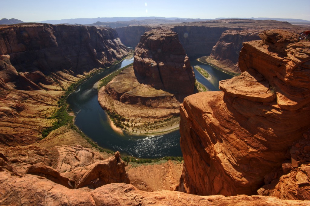 Horseshoe Bend near Page, Arizona jigsaw puzzle in Great Sightings puzzles on TheJigsawPuzzles.com