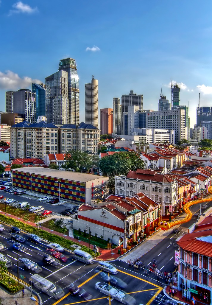 Singapore Chinatown jigsaw puzzle in Street View puzzles on TheJigsawPuzzles.com