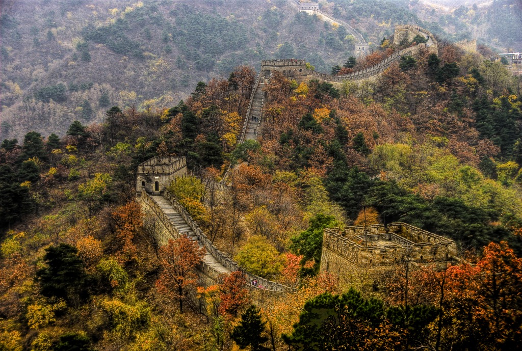 Great Wall of China jigsaw puzzle in Great Sightings puzzles on TheJigsawPuzzles.com