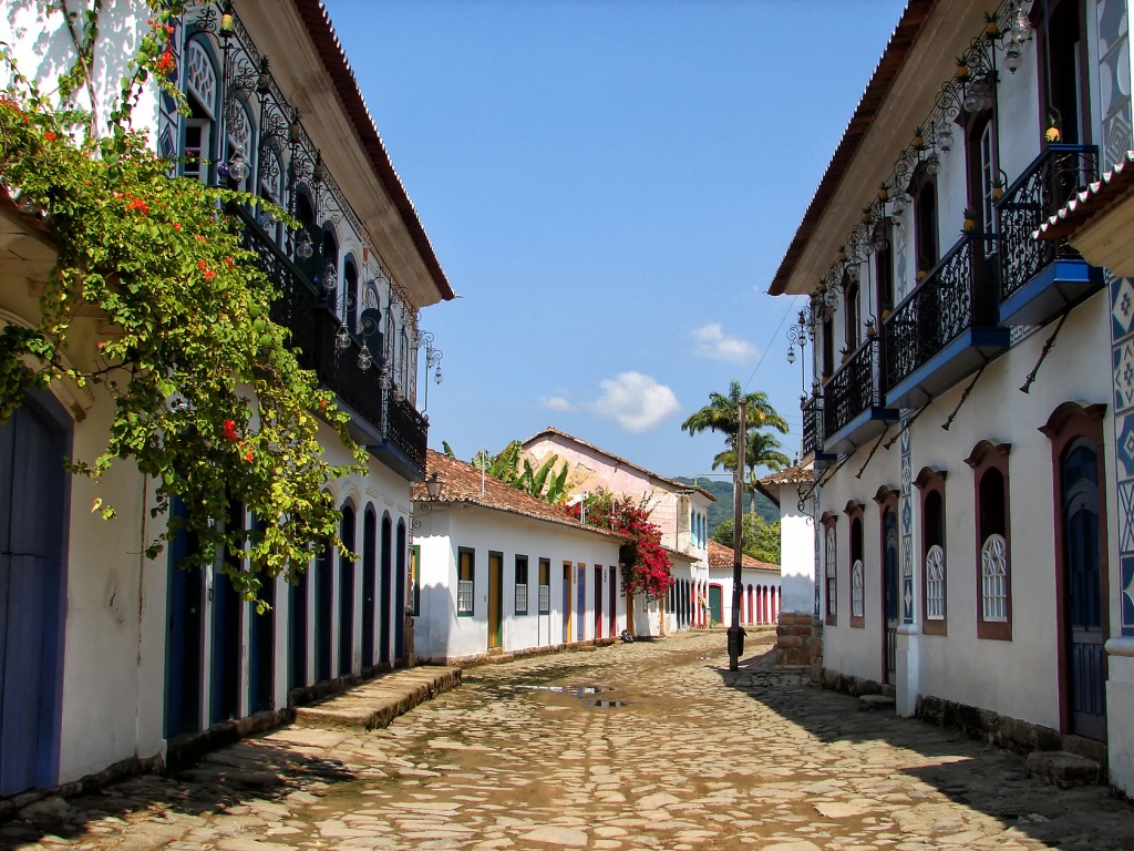 Paraty, Brazil jigsaw puzzle in Street View puzzles on TheJigsawPuzzles.com