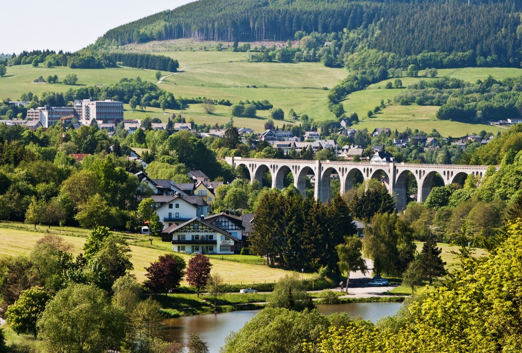 Willingen, Upland, Hesse, Germany jigsaw puzzle in Bridges puzzles on TheJigsawPuzzles.com