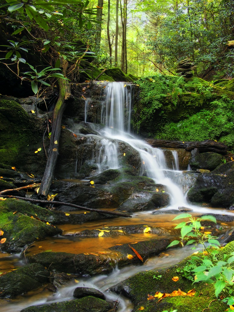 Oakland Run Waterfalls, York County, PA jigsaw puzzle in Waterfalls puzzles on TheJigsawPuzzles.com