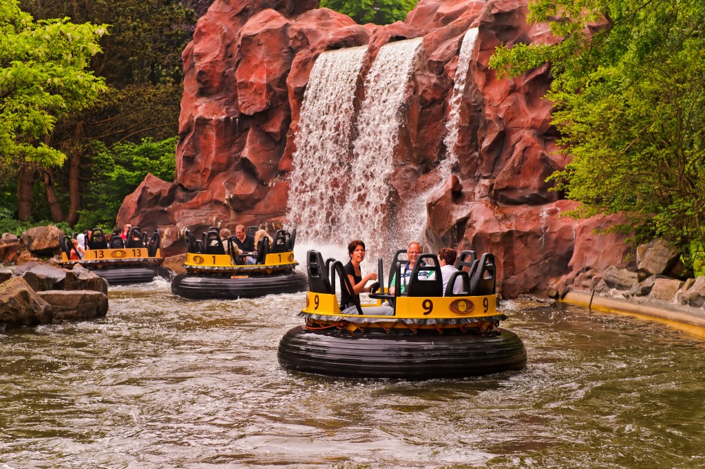 Leisure Park Efteling in The Netherlands jigsaw puzzle in Waterfalls puzzles on TheJigsawPuzzles.com