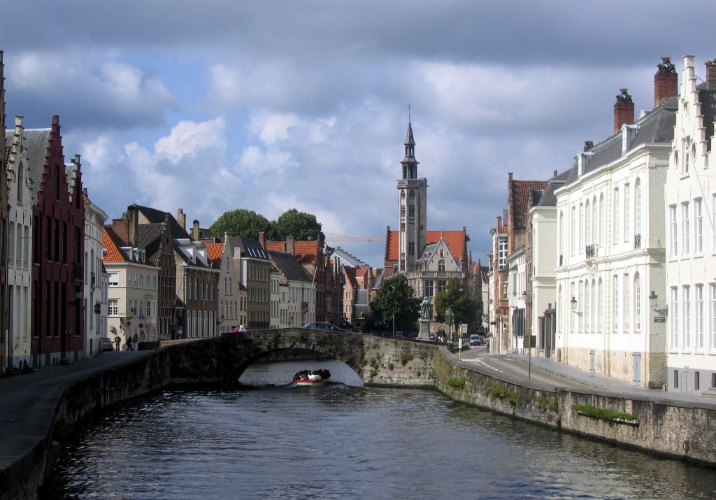 Brugge, West Flanders, Belgium jigsaw puzzle in Bridges puzzles on TheJigsawPuzzles.com