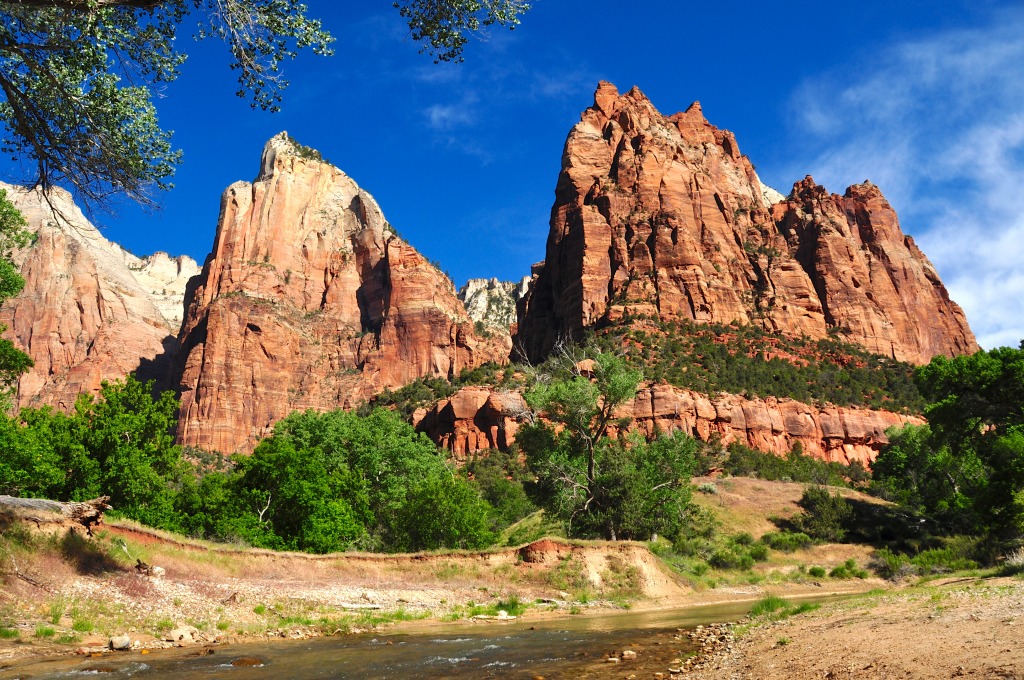 Zion National Park, Utah jigsaw puzzle in Great Sightings puzzles on TheJigsawPuzzles.com