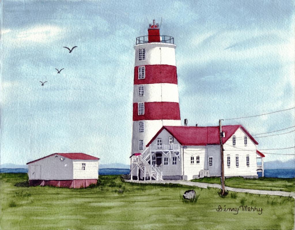 Lighthouse jigsaw puzzle in Piece of Art puzzles on TheJigsawPuzzles.com