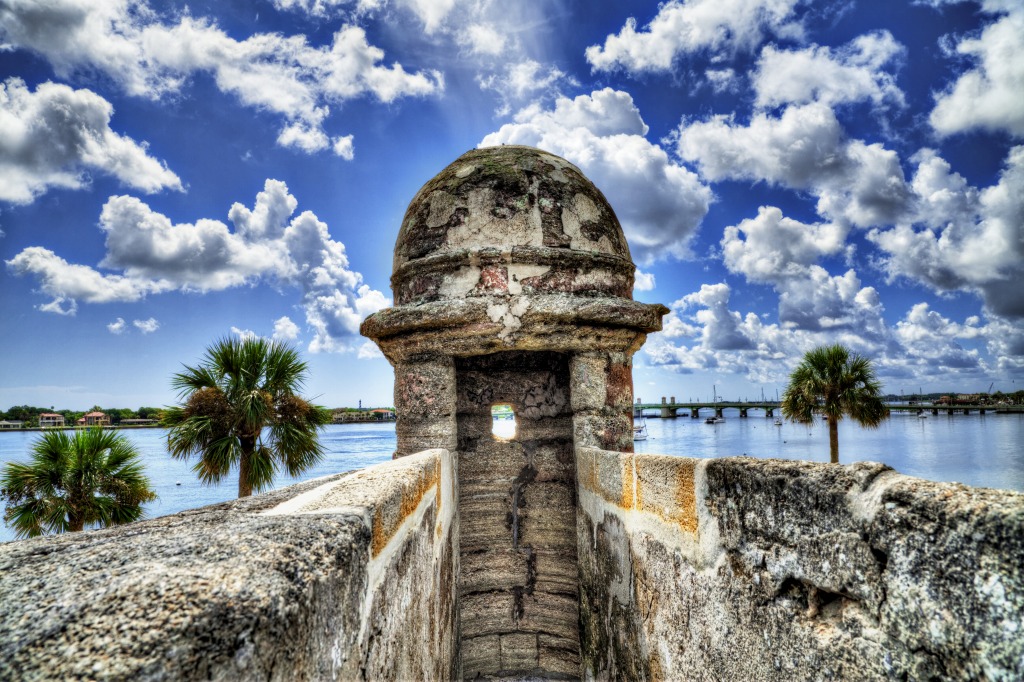 Castillo de San Marcos, Florida jigsaw puzzle in Castles puzzles on TheJigsawPuzzles.com