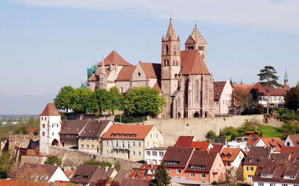 Breisach Minster, Breisach am Rhein, Germany jigsaw puzzle in Great Sightings puzzles on TheJigsawPuzzles.com