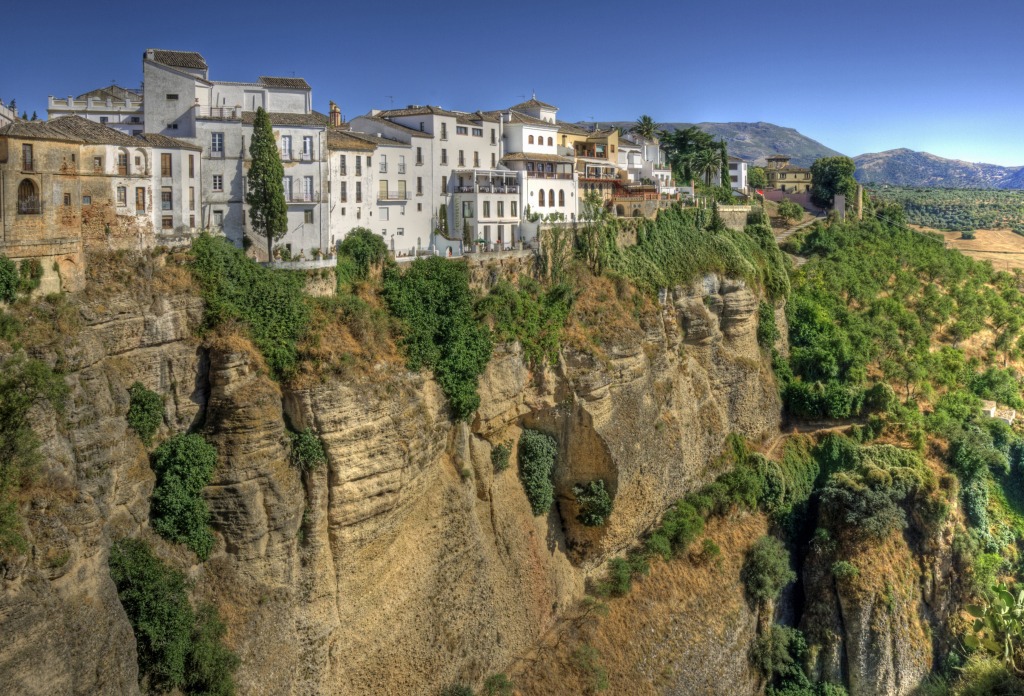The City of Ronda, Spain jigsaw puzzle in Great Sightings puzzles on TheJigsawPuzzles.com