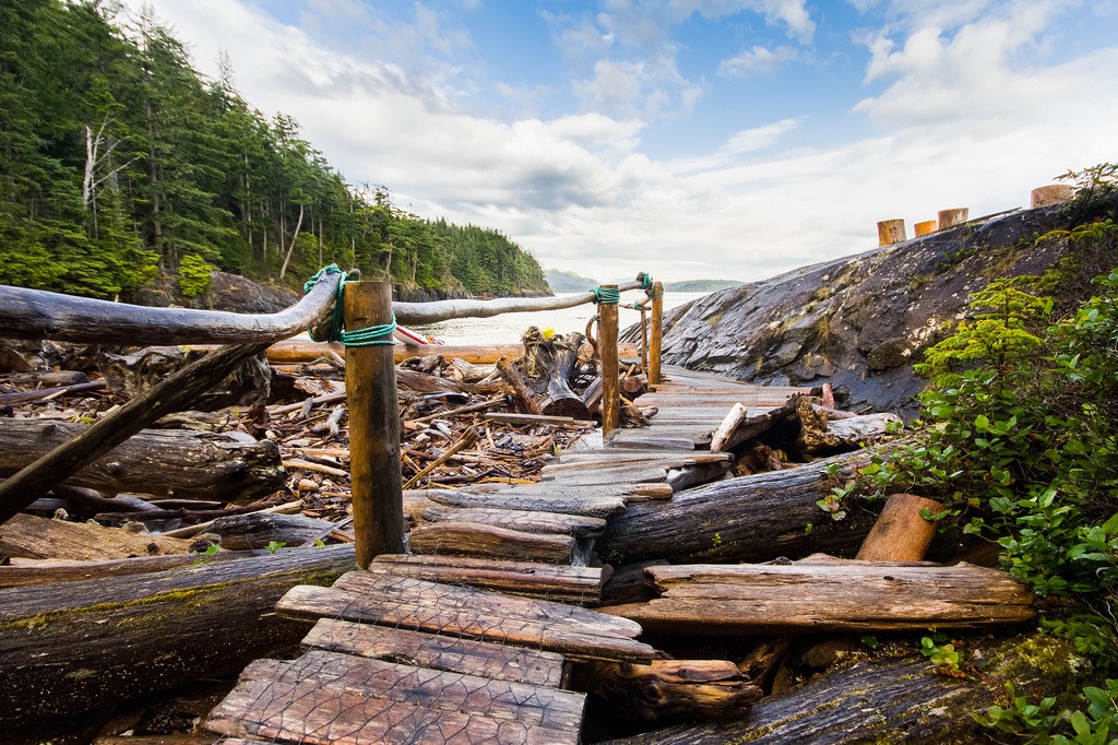 Hanson Island Camp, British Columbia jigsaw puzzle in Puzzle of the Day puzzles on TheJigsawPuzzles.com