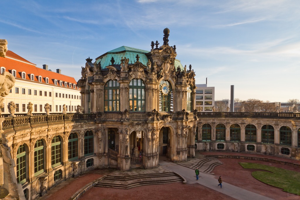 Zwinger Palace in Dresden, Germany jigsaw puzzle in Castles puzzles on TheJigsawPuzzles.com
