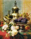 Still Life with Roses and Grapes