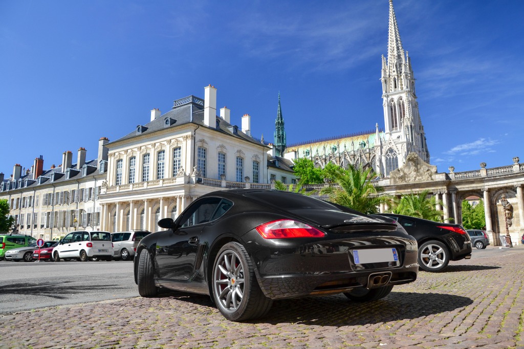 Porsche Cayman S jigsaw puzzle in Cars & Bikes puzzles on TheJigsawPuzzles.com