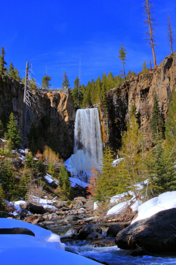 Tumalo Falls, Oregon jigsaw puzzle in Waterfalls puzzles on TheJigsawPuzzles.com