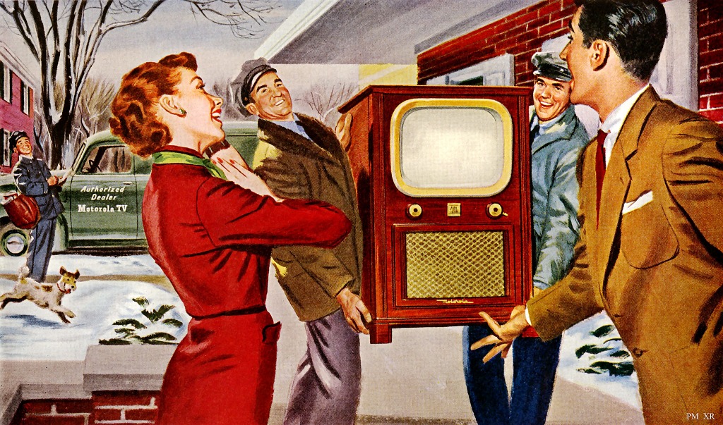 New Motorola TV jigsaw puzzle in People puzzles on TheJigsawPuzzles.com
