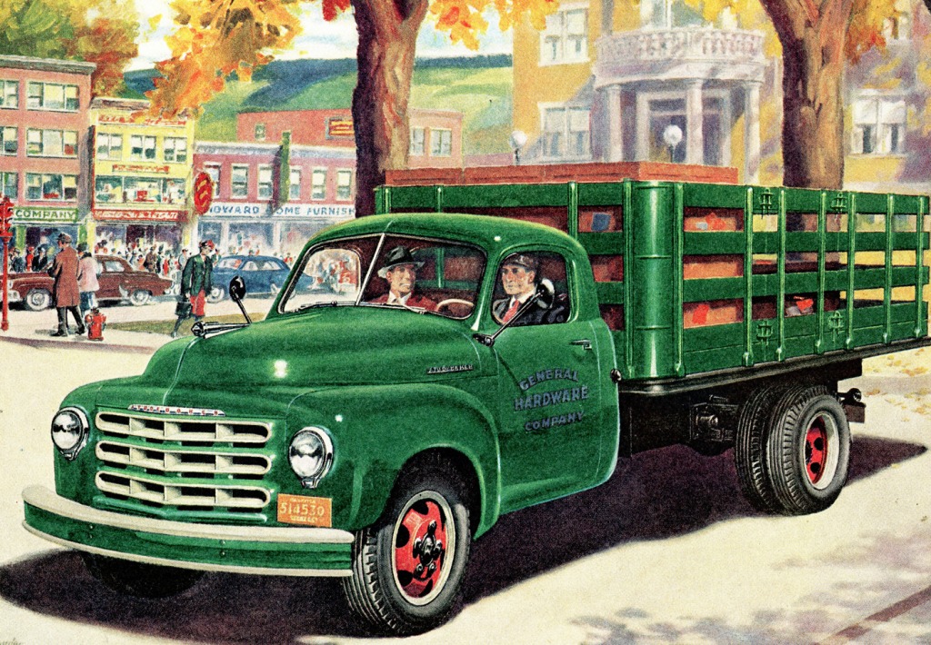 1952 Studebaker Truck jigsaw puzzle in Cars & Bikes puzzles on TheJigsawPuzzles.com